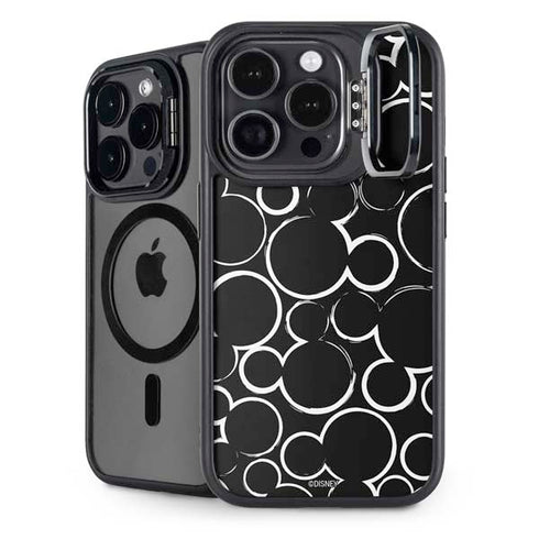 Disney Mickey Mouse Logo Pattern iPhone 13 Pro Kickstand Case